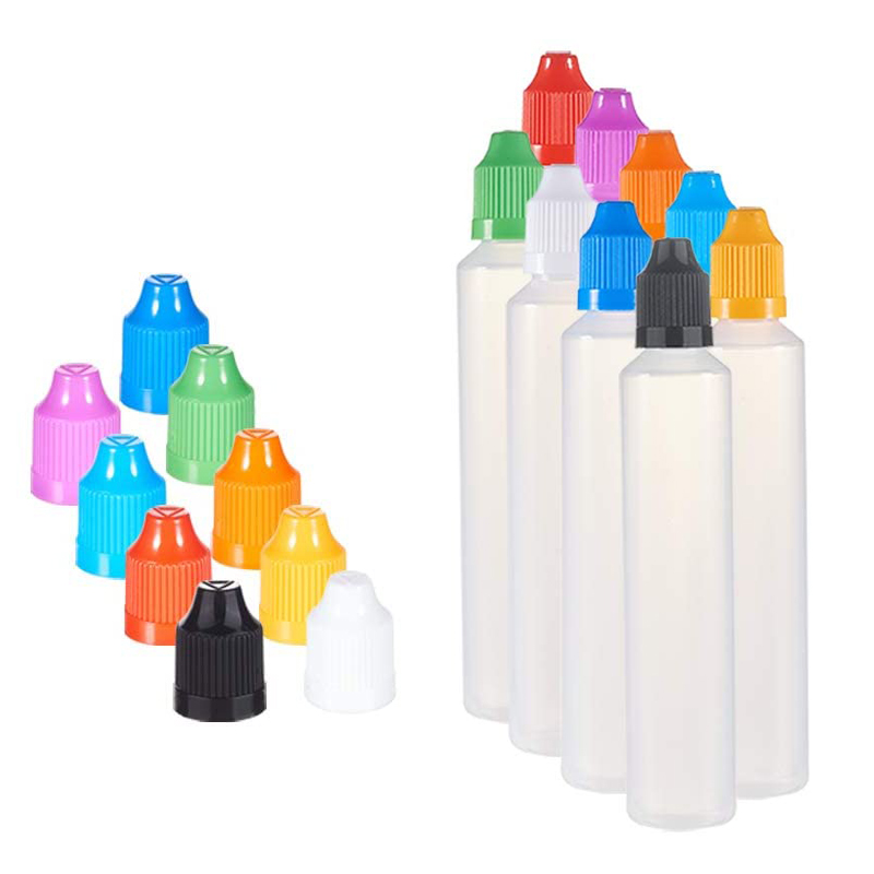 Juice Bottle Dropper - 100 peças 30ml garrafa conta-gotas de