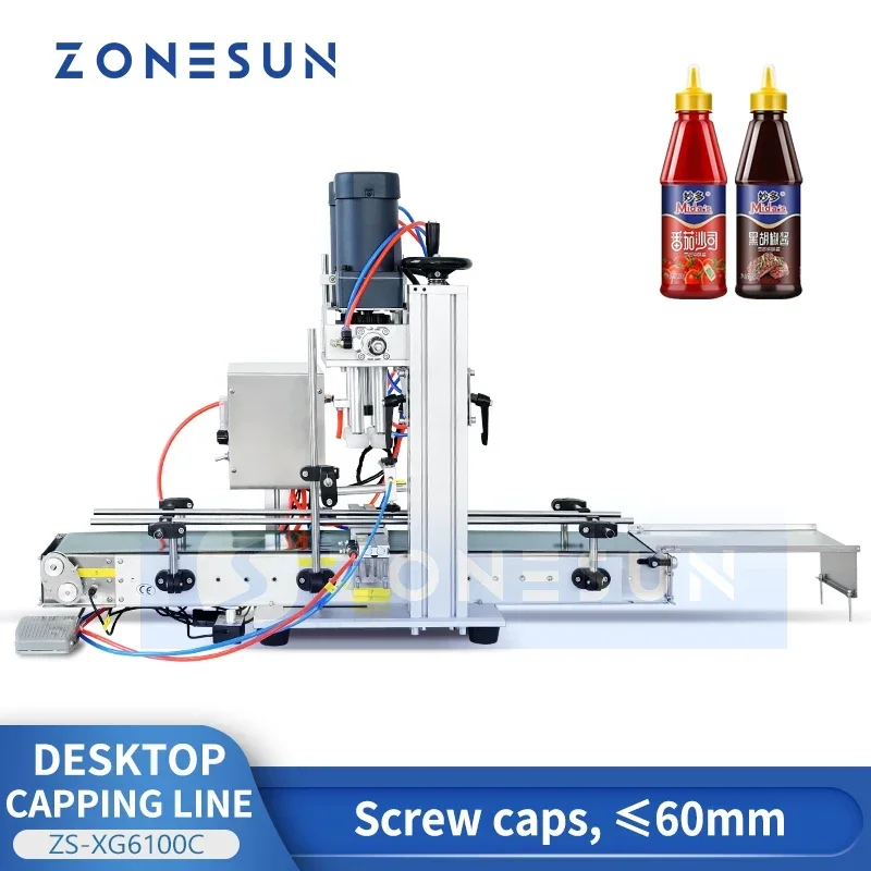 Juice Bottle Dropper - Máquina de Tampar Garrafas ZONESUN: Linha