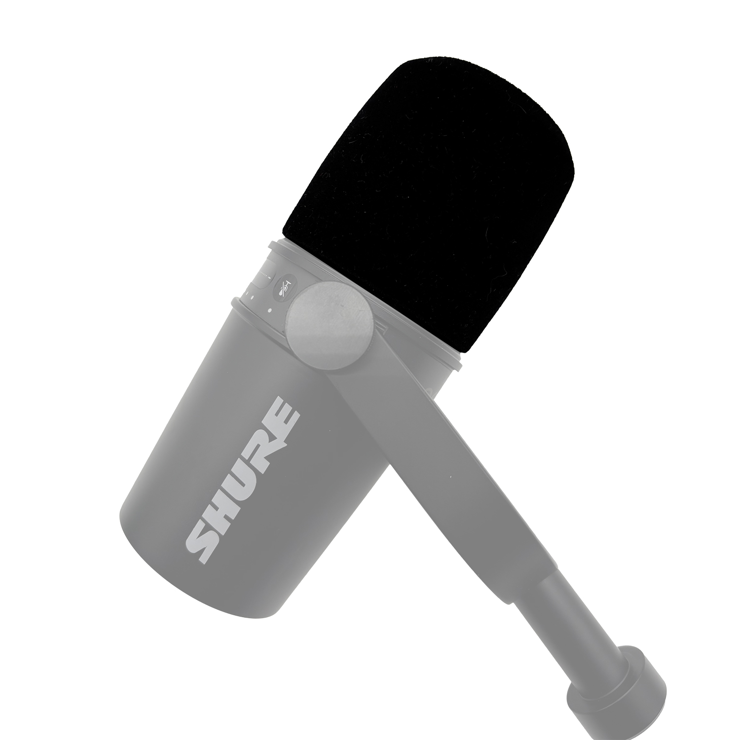 Shure Mic Mv7 - Filtro Pop Blue Mantis com Espuma