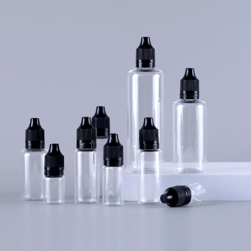 Juice Bottle Dropper - 100 peças 5ml 10ml 30ml garrafa