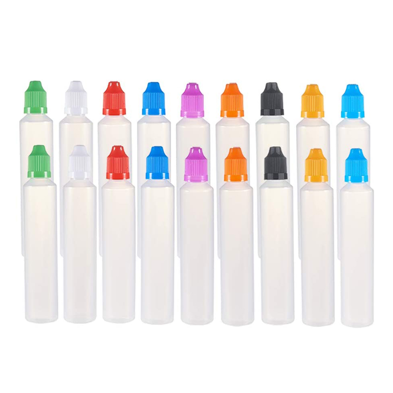 100 peças 30ml garrafa conta-g - Juice Bottle Dropper avaliação e preço