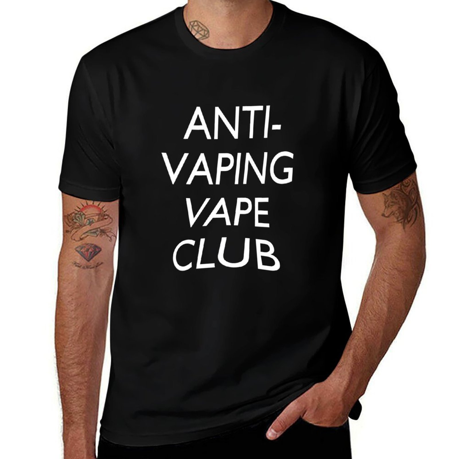 Camiseta Anti-Vaping Vape Club - Quick Vape avaliação e preço