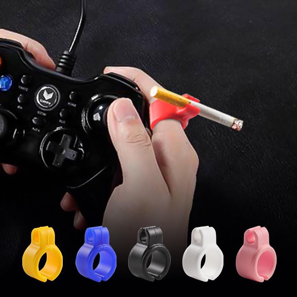 1 pçs/5 pçs silicone dedo ciga - Vape Ring avaliação e preço