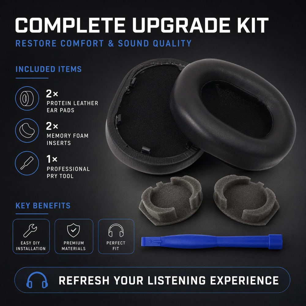 1 Par de Almofadas de Substitu - Sony Headphone Wh-1000Xm5 avaliação e preço