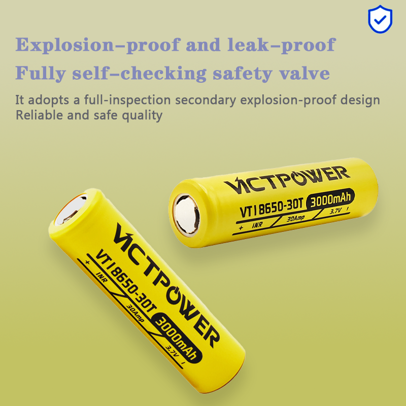 30A Dreno Contínuo Vicpower 18 - Vape Battery 18650 avaliação e preço