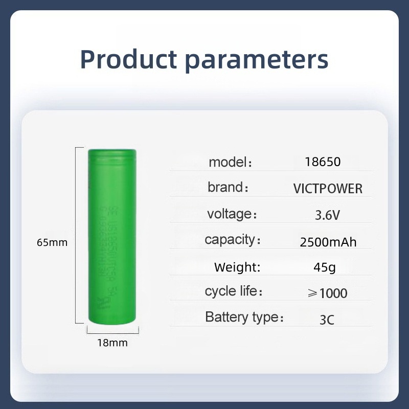 Victpower Bateria 18650 genuín - Vape Battery 18650 avaliação e preço
