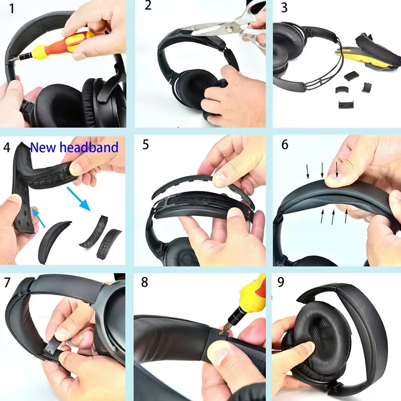 Faixa de cabeça removível para - Bose Headphone Qc45 avaliação e preço