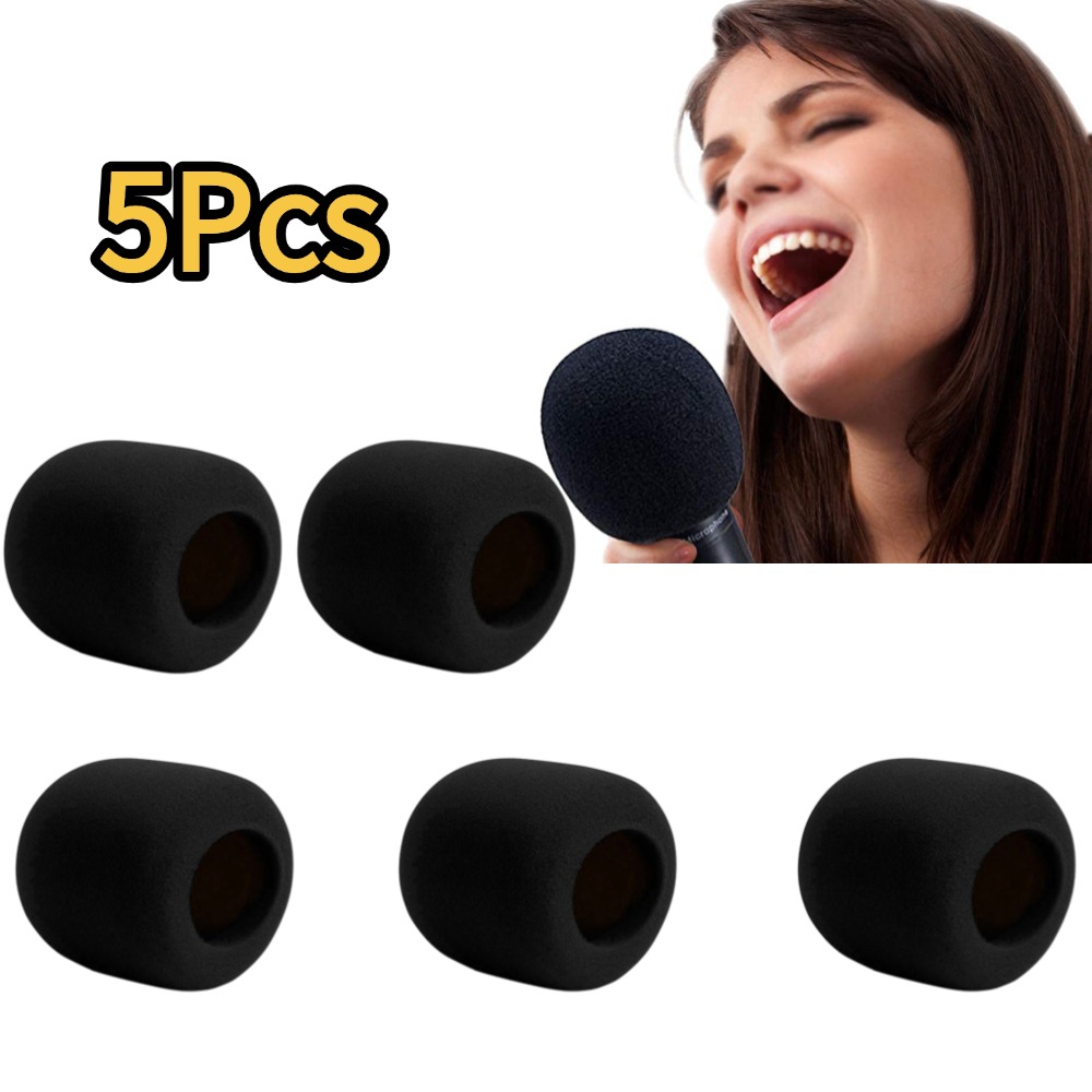 5 pçs microfone de espuma inte - Shure Mic Mv7 avaliação e preço