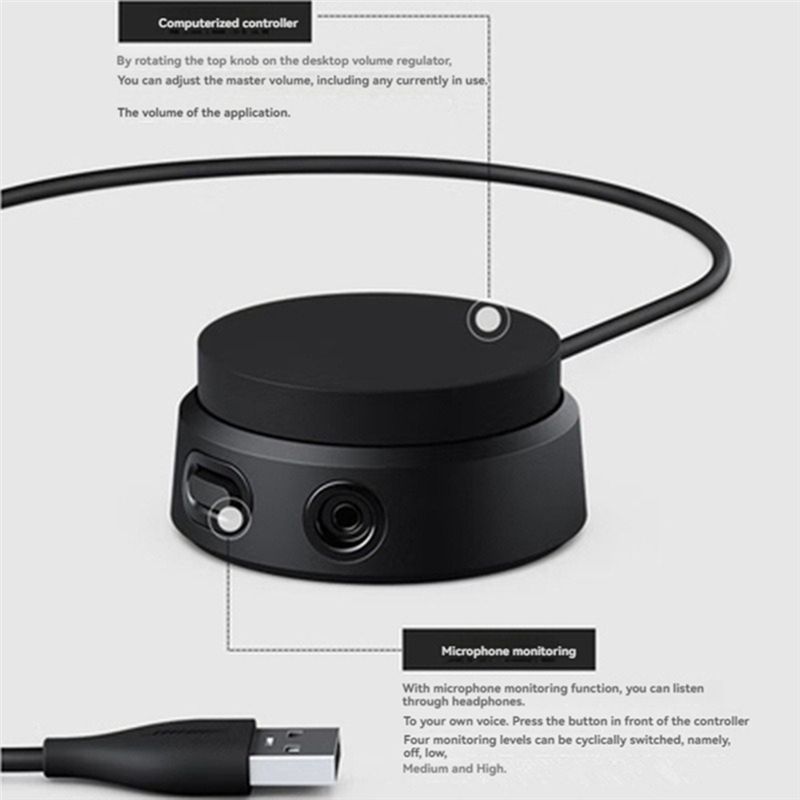 Controlador de volume USB B27B - Bose Headphone Qc45 avaliação e preço